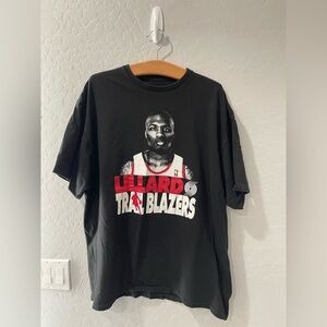 Majestic‎ Rookie Damian Lillard Trailblazers Basketball Shirt XL